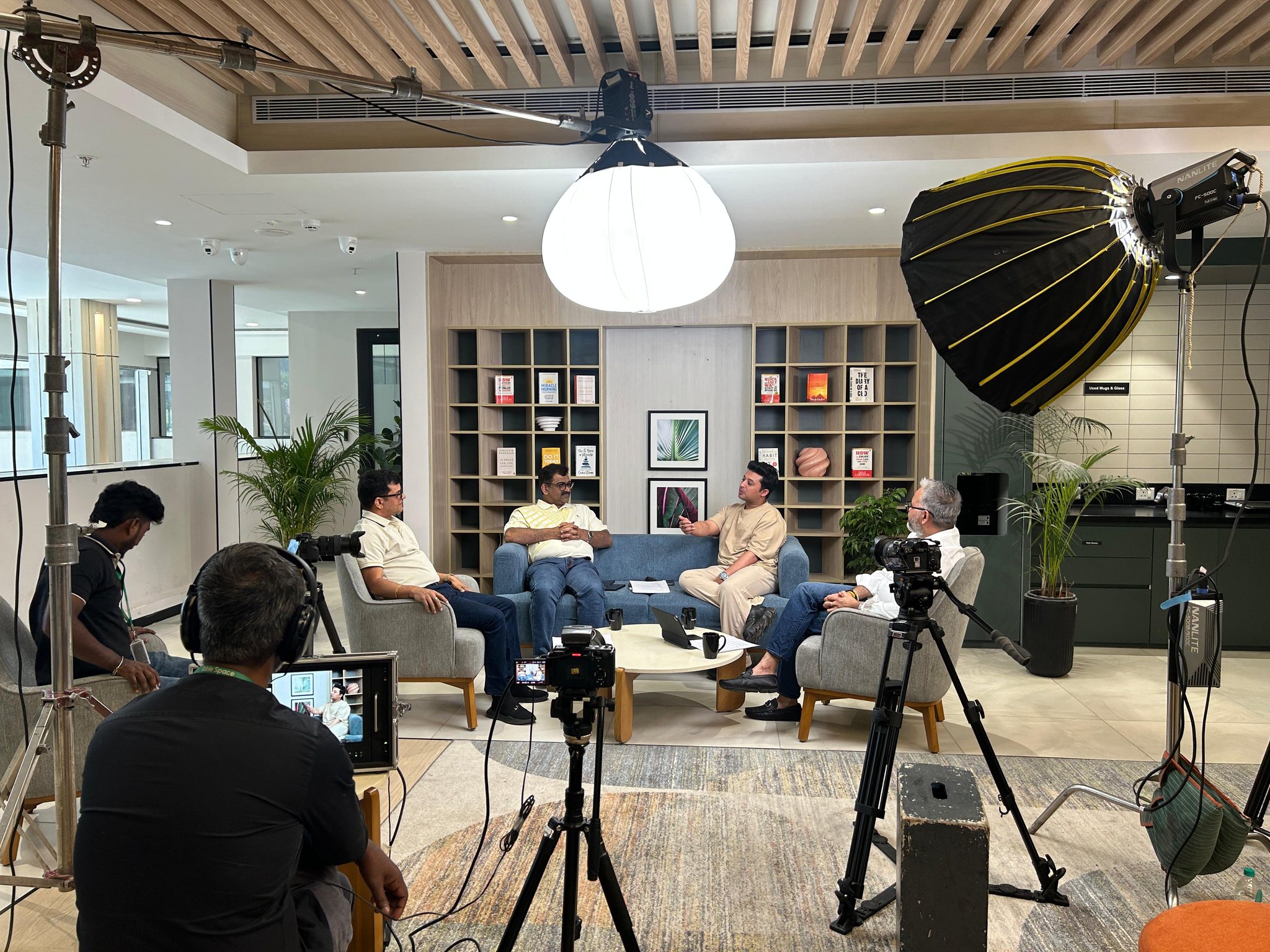 Podcast Recording Stage